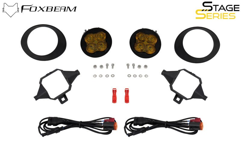 Toyota Tundra Fog Lights - Diode Dynamics - SS3 Pro Type TS Kit - Yellow - `00-`07